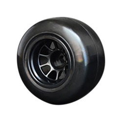 Sweep 1:10 Formula 1 V5 Rear Pre-Glued Slick Tyres Exp-24E SW-F1RV5S-24EPG