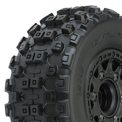 Proline Badlands Mx Sc 2.2/3.0 M2 Tyres Raid 6X30 Wheels Bk PL10156-10