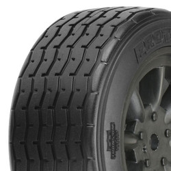 Protoform Vta Front Tyres 26mm Mounted On Black Wheels (Pr) PL10140-18
