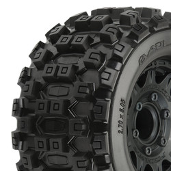 Proline Badlands Mx28 2.8" All Terrain Tyres Blk Raid Wheel 6X30 PL10125-10