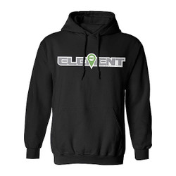 Element RC Logo Hood Pullover Black - Large SP231L