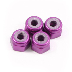 Fastrax M3 Purple Locknuts (4pcs) FASTM3P