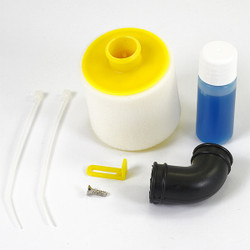 Fastrax 1:8 Air Filter w/Oil Re-Buildable - Yellow FAST960Y