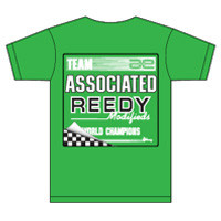 Team Associated/Reedy '80'S T-Shirt - Green X-Large SP005GXL