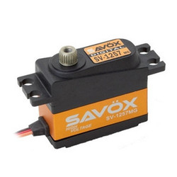 Savox HV Digital Mini Size Rudder Servo 4kg/0.055S@7.4V SAV-SV1257MG