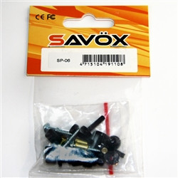 Savox Rubber Spacer Set for Alum. SA1283SG Car Installation SAV-SP06