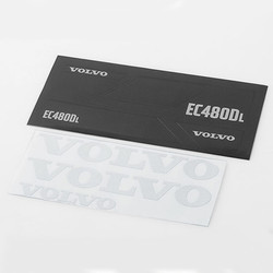 RC4WD Volvo Decal Sheet Set for 1:14 Earth Digger 360L