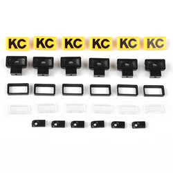 RC4WD Kc Hilites Rectangle Lights with Covers Z-E0132