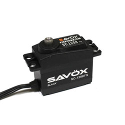 Savox High Torque Coreless Digital Servo 12kg@6.0V - Black SAV-SC1258TGB