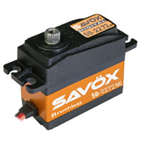 Savox Hv Digital Brushless Tail Servo 7kg/0.035S@7.4V SAV-SB2272MG