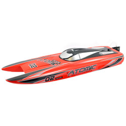 Volantex Racent Atomic 70cm Brushless Racing Boat ARTR RC Boat (Red) V792-4R