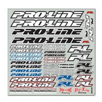 Pro-Line Team Decal (B&W) PL9915-33