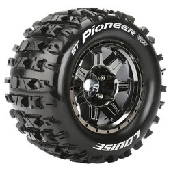 Louise RC St-Pioneer 1:8 Sport 1/2" Offset Hex 17mm Black Chrome L-T3325BCH