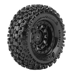 Louise RC Cr Uphill 1:18,1:24 Fr/Rr 1.0" Crawler Tyre/Wheels L-T3369VB