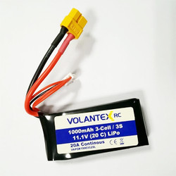 Volantex 11.1V 1000mAh LiPo XT60 Plug 797-3Bl V-PB3109