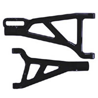 RPM Summit/Revo Front Right Upper/Lower A-Arms Black RPM80212