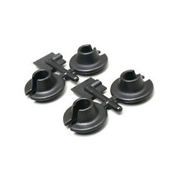 RPM Losi/Traxxas/Mgt/Hpi Spring Cups - Black RPM73152