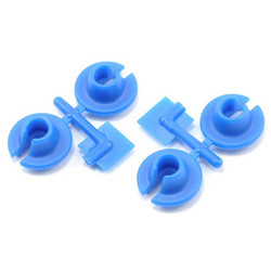 RPM Losi &Amp; Traxxas Spring Cups Blue RPM73155