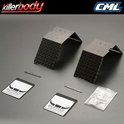 Killerbody Rear Fender for 1:10 Truck (3.75 Inch Tyres) KB48624