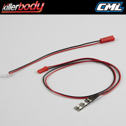 Killerbody Chassis Light w/Smd LED Unit Set (6 Red Leds) KB48517
