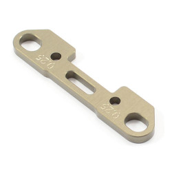 HoBao Hyper VS/VS2 CNC Alum Rear Lower Arm Holder 0.25 Deg Rr HOP-0116