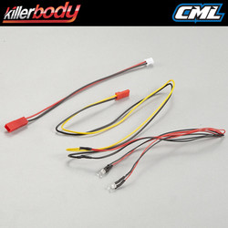 Killerbody LED Unit Set Wing Mirror (2 Yellow Leds/Dia:3mm) KB48456
