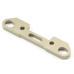 HoBao Hyper Vs/2 CNC Alum Rear Lower Arm Holder 0.75 Deg. Rr. HOP-0118