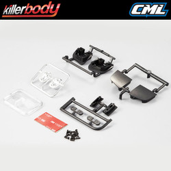 Killerbody Moveable Headlight 1:10 Touring Car KB48353