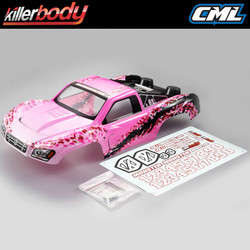 Killerbody Sc Truck Finished Body with Flower Pattern KB48219