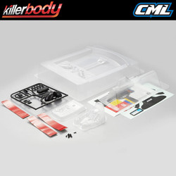 Killerbody Clear Cockpit Set 1:10 Truck KB48224