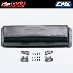Killerbody Carbon Fibre Lexan Rear Wing & Mounts for 1/7 KB48114