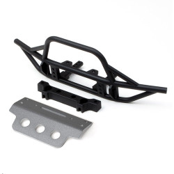 Gmade GS01 Front Tube Bumper with Skid Plate Silver GM30009