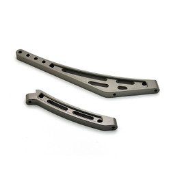HoBao Hyper SS Cage Truggy CNC F/R Chassis Stiffener Set HOP-0050