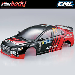 Killerbody Mitsubishi Lancer Evo X Finished Body Racing KB48002