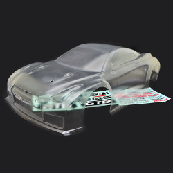 HoBao Hyper GTB Clear Bodyshell Long (Inc Window Masks) HOP-0026