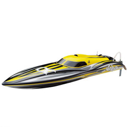 Joysway Alpha Brushless Yellow ARTR RC Racing Boat w/O Batt/Chrgr JY8901Y
