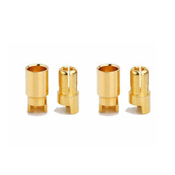 Joysway 6mm Gold Plugs Set for Battery JY890130