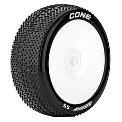 Louise RC B-Cone 1:8 Fr/Rr Super Soft Hex 17mm White L-T3192VW