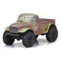 Proline 1946 Dodge Power Wagon Clear Body for SCX24 Jlu PL3565-00