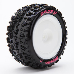 Louise RC E-Spider 1:10 4Wd/Rr Soft Kyosho Hex 12mm White L-T3200SWKR