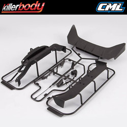 Killerbody Subaru Brz R&D Sport Black Plastic Parts Set KB48740