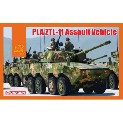 Dragon 7683 PLA ZTL-11 Assualt Vehicle 1:72 Plastic Model Kit