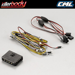 Killerbody LED Unit Set w/Control Box 14 Leds for Kb48601 with Kb48615 Cockpit KB48706