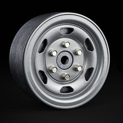 Gmade 1.9 Sr05 Beadlock Wheels (Semigloss Silver) (2) GM70502