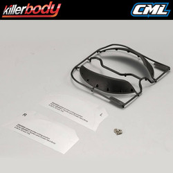 Killerbody Lc70 Front Wheel Arches (4.53/4.72" Tyre) for Kb48601 KB48696