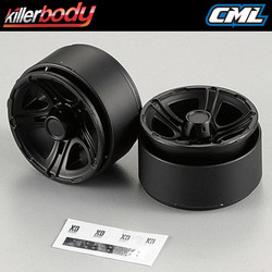 Killerbody Aluminium Wheel 1.55" (For 1:10 Crawler) KB48694