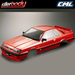 Killerbody Nissan Skyline R31 195mm Finished Body Red KB48677