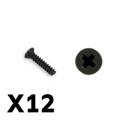 FTX Tracer Countersunk Self Tapping Kbho2.6*12mm FTX9751