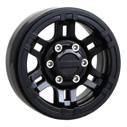 Gmade 1.9 Nr02 Beadlock Wheels (Black) (2) GM70264