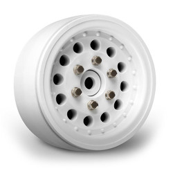 Gmade 1.9 Nr01 Beadlock Wheels (White) (2) GM70226
